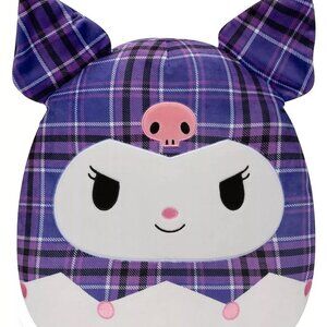 NEW‎ with Tag Kellytoy Plush Sanrio 8" Kuromi Plaid 2024